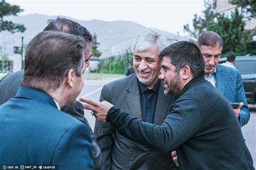 حضور سرزده وزیر ورزش و جوانان در اردوی تیم های ملی کشتی؛